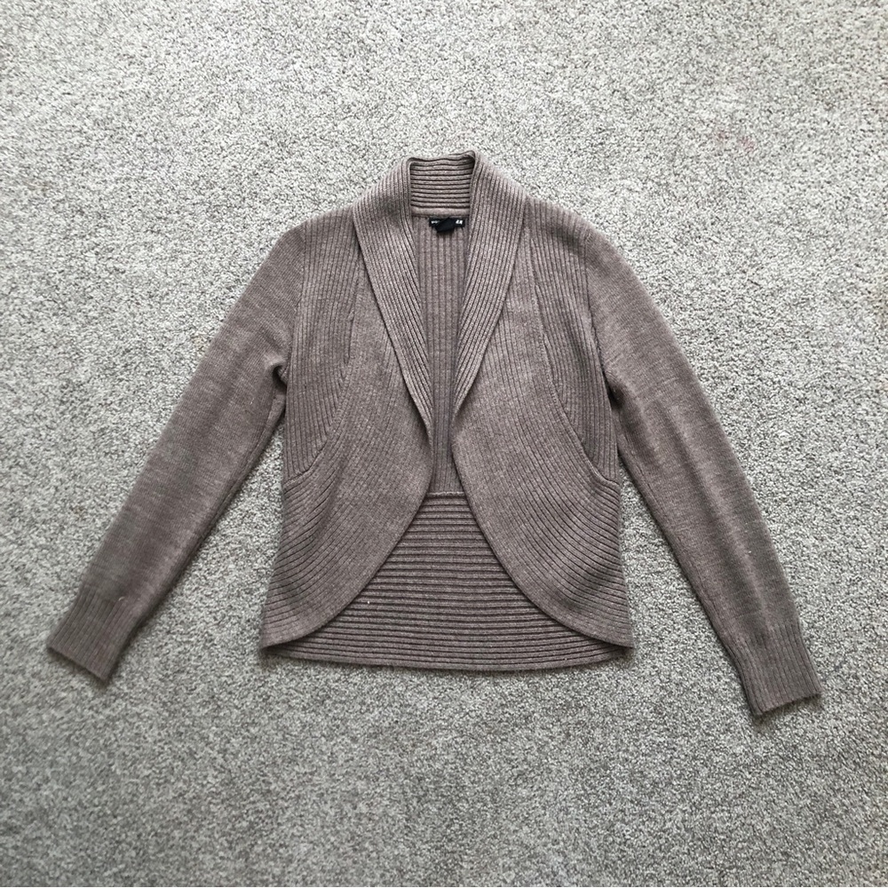 H&M open front cardigan medium